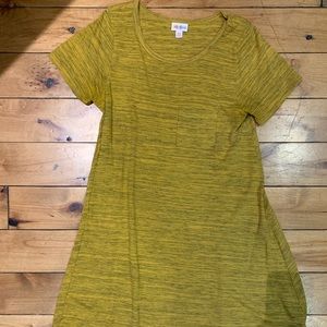 LuLaRoe Carly Dress Mustard